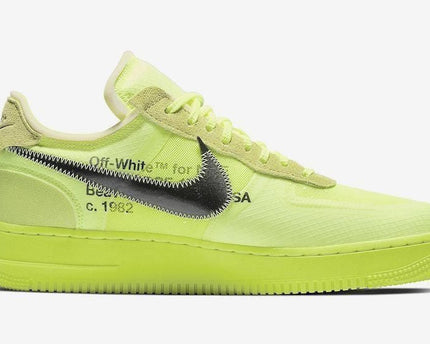 Men's Air Force 1 X Off White Low Volt Shoes