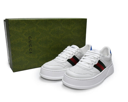 Men's Gucci Chunky GG Ribbon White Sneaker Shoes