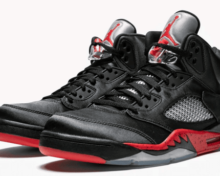 Men's Air Jordan 5 Satin Bred Shoes