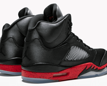 Men's Air Jordan 5 Satin Bred Shoes