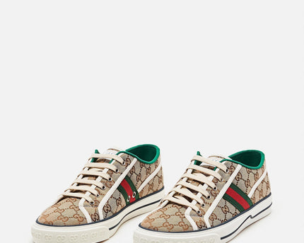 Men's Gucci Tennis 1977 Beige Sneaker Shoes