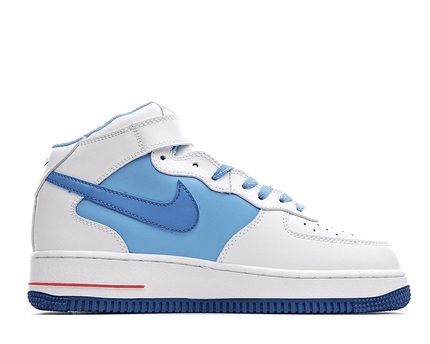 Men's Air Force 1 Mid Blue Shoes