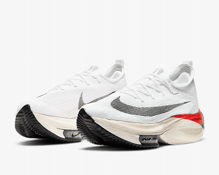 Men's Air Zoom Alphafly NEXT% White Red Green Shoes