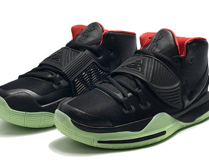 Men's Kyrie 6 Black Green Shoes