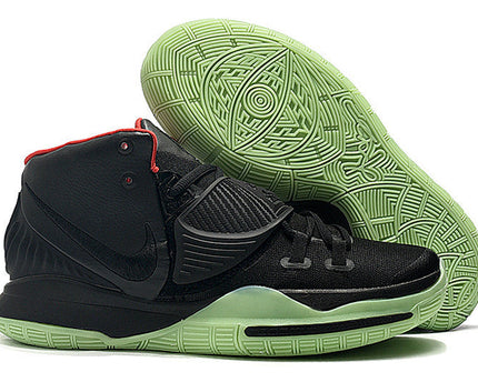 Men's Kyrie 6 Black Green Shoes