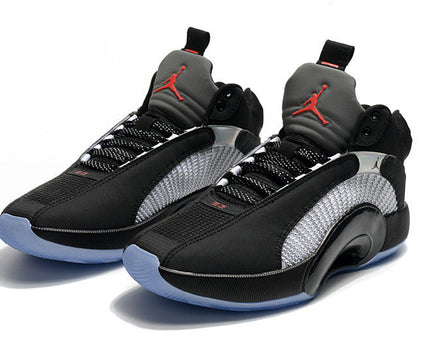 Men's Air Jordan 35 XXXV Bred Black White Shoes