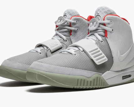 Men's Air Yeezy 2 NRG Pure Platinum Shoes