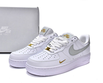 Men's Air Force 1 Low Essential White Light Silver Shoes