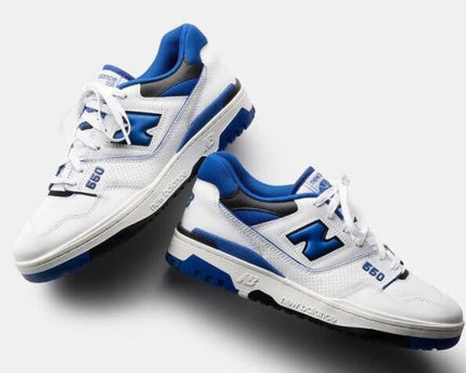 Men's New Balance 550 White Blue Shoes