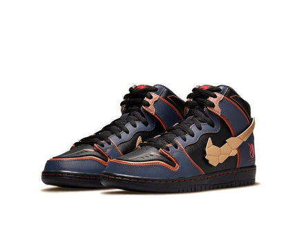 Men's Gundam x SB Dunk High Project Unicorn Navy Shoes