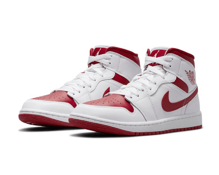 Men's Air Jordan 1 Mid Reverse Chicago Shoes