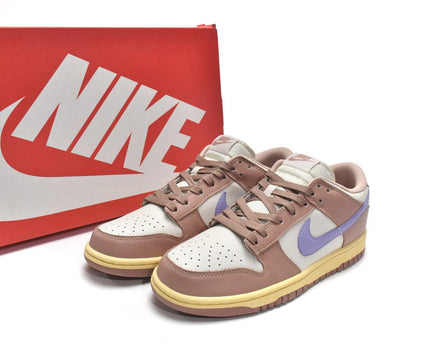 Men's SB Dunk Low Pink Oxford Shoes