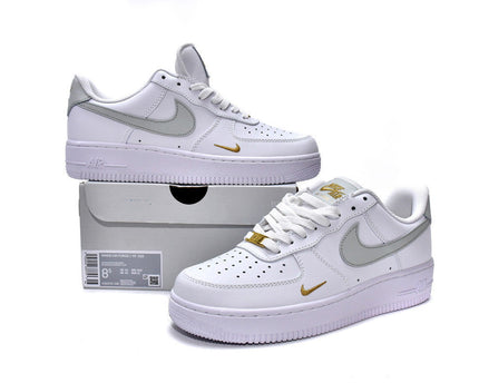 Men's Air Force 1 Low Essential White Light Silver Shoes