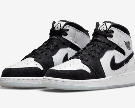 Men's Air Jordan 1 Mid Diamond Shorts Shoes
