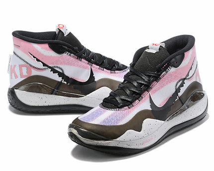Men's KD 12 Black Pink Shoes