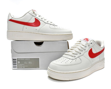 Men's Air Force 1 Low Sport Red Shoes
