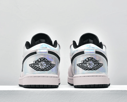 Men's Air Jordan 1 Low Dirty Powder Iridescent Shoes