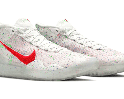 Men's KD 12 Enspire White Pink Shoes