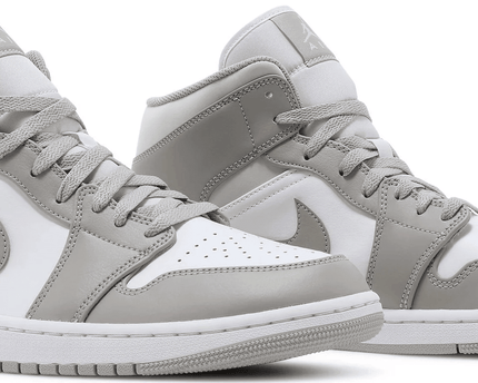 Men's Air Jordan 1 Mid College Grey Shoes