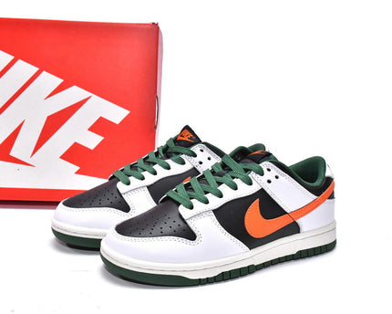 Men's SB Dunk Low White Black Green Shoes