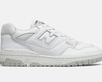Men's New Balance 550 White Grey Shoes