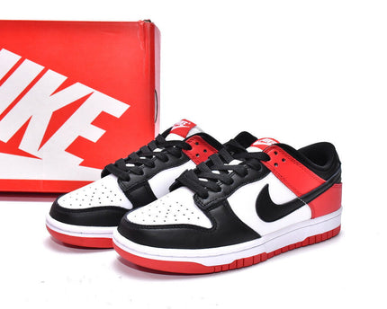 Men's SB Dunk Low Black Red Shoes