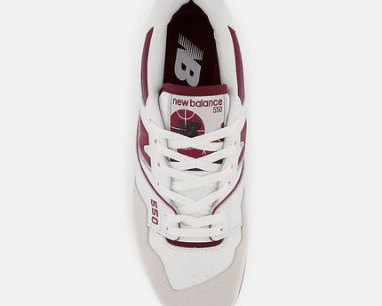 Men's New Balance 550 Burgundy Shoes