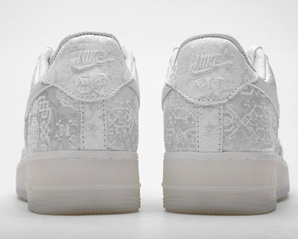 Men's Fragment Clot x Air Force 1 PRM White Shoes