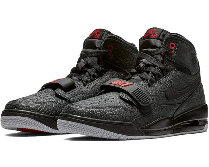 Men's Air Jordan Legacy 312 Elephant Print Black Shoes