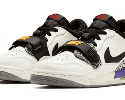 Men's Air Jordan Legacy 312 Low Lakers Purple Shoes
