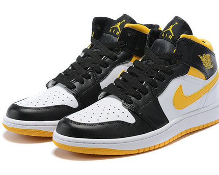 Men's Air Jordan 1 High Yellow Ochre Shoes