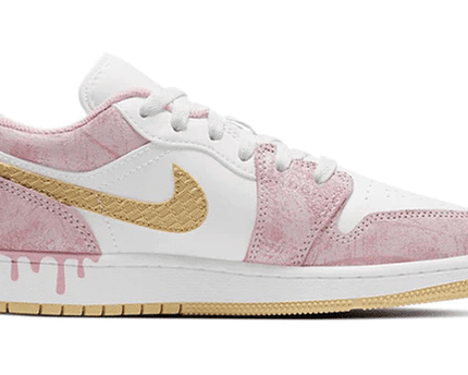 Men's Air Jordan 1 Low GS Strawberry Ice Cream Shoes
