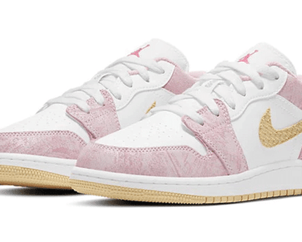 Men's Air Jordan 1 Low GS Strawberry Ice Cream Shoes