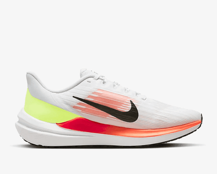 Men's Air Zoom Winflo 9 White Bright Crimson Shoes