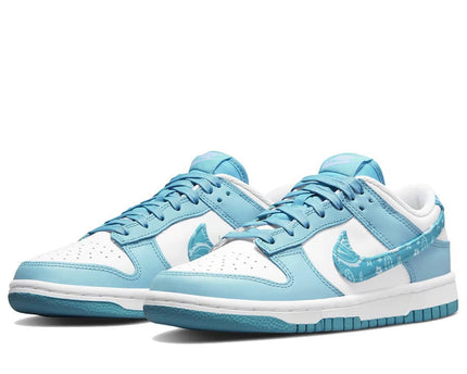 Men's SB Dunk Low Blue Paisley Shoes