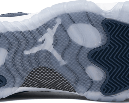 Men's Air Jordan 11 Low Retro GS Navy Snakeskin Shoes