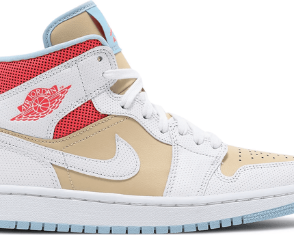 Men's Air Jordan 1 Mid SE Sesame Shoes