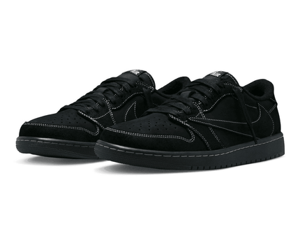 Men's Air Jordan 1 Low x Travis Scott OG SP Black Phantom Shoes