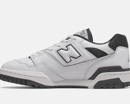 Men's New Balance 550 White Black Shoes
