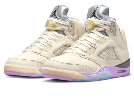 Men's Air Jordan 5 Retro x DJ Khaled We The Best Sail Shoes