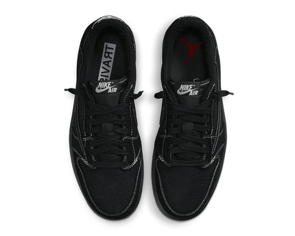 Men's Air Jordan 1 Low x Travis Scott OG SP Black Phantom Shoes
