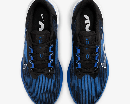 Men's Air Zoom Winflo 9 Black Old Royal Shoes