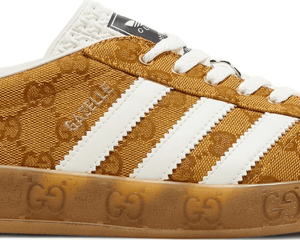 Men's Adidas x Gucci Gazelle GG Monogram Shoes