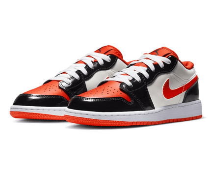 Men's Air Jordan 1 Low GS Halloween Shoes