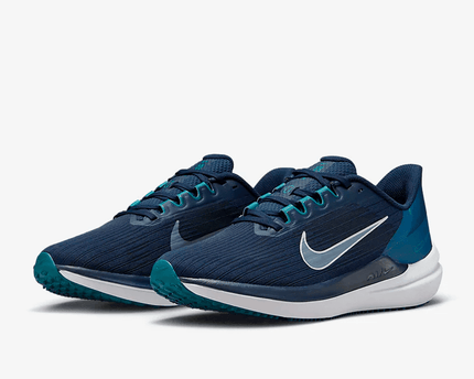 Men's Air Zoom Winflo 9 Obsidian Valerian Blue Shoes
