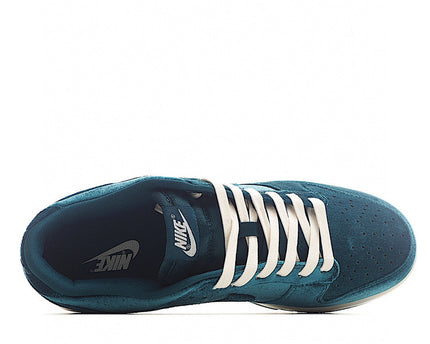 Men's SB Dunk Low Dark Teal Velvet Shoes