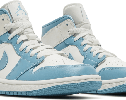 Men's Air Jordan 1 Mid University Blue Shoes