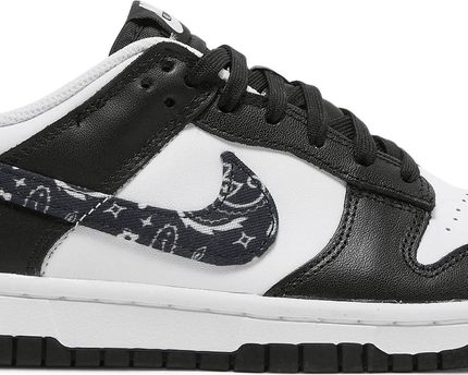 Men's SB Dunk Low Black Paisley Shoes