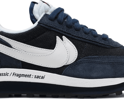 Men's Sacai x VaporWaffle x Fragment Design LDV Blackened Blue Shoes