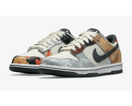 Men's SB Dunk Low GS Sail Multi Camo Shoes